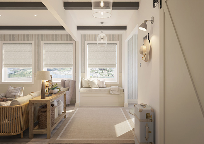 Nerida, Pearl - Roman Blind - Image 8